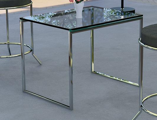 Square Frame Centre Table, 18" x 18"